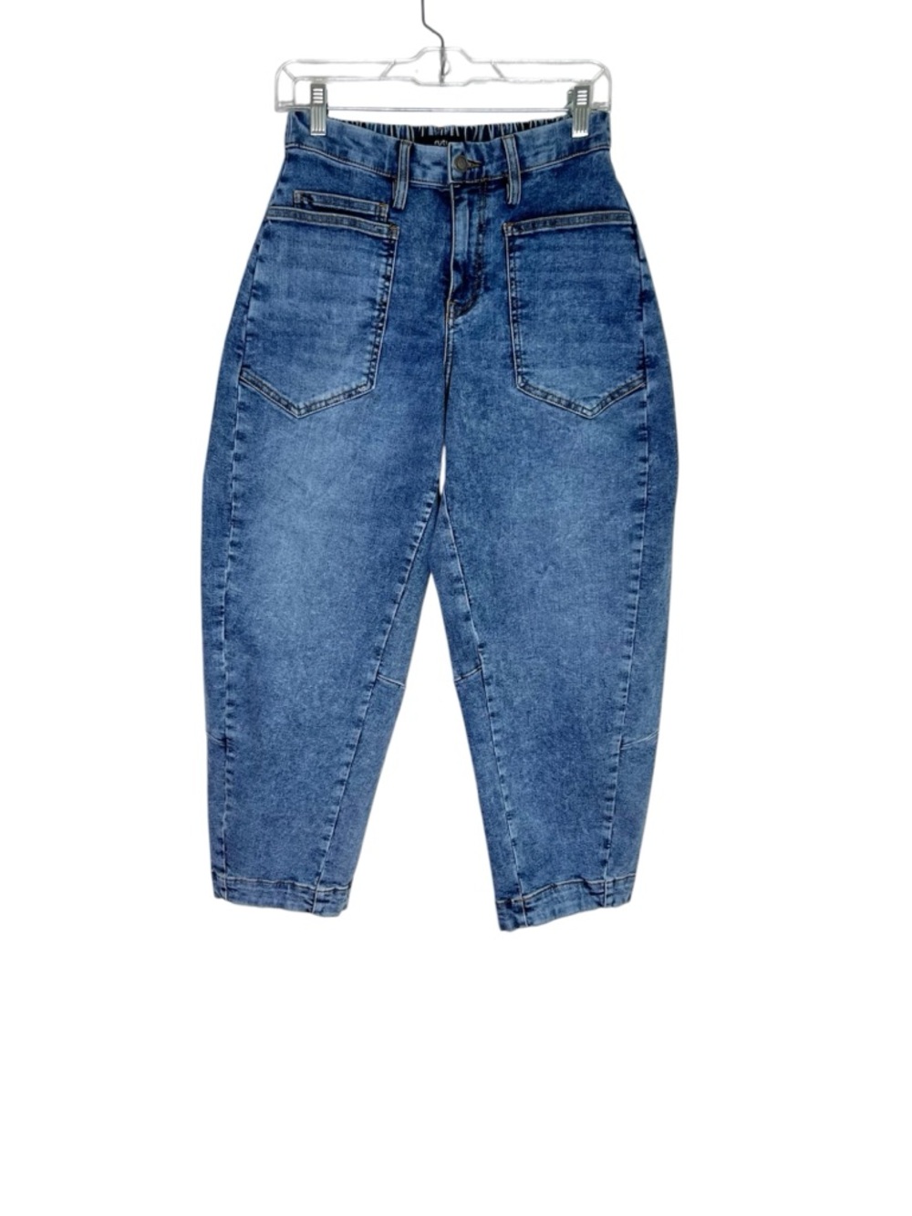 Ruti The Slouchy Jeans 2.0 Barrel Leg Relaxed Denim Elastic Waist  Sz 6 - Picture 3 of 7